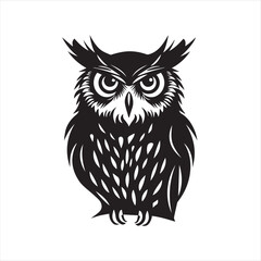 owl vector illustration