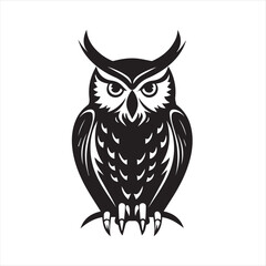 owl vector illustration