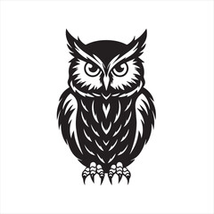 owl vector illustration