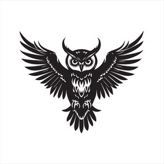 owl vector illustration