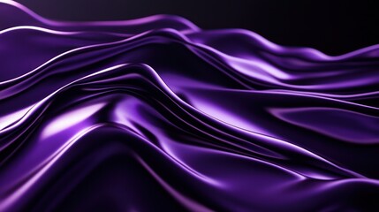 Obraz premium Purple Silk Drapery