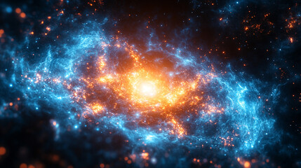 Advanced quantum sensor in a bright white, futuristic lab setting. The device symbolizes cutting-edge technology, innovation, and the search for dark matter, representing scientific exploration and di