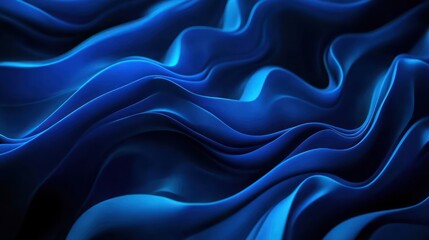 Fototapeta premium Abstract Blue Waves