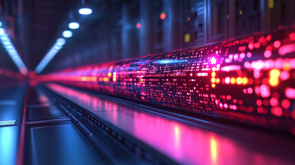 Advanced quantum sensor in a bright white, futuristic lab setting. The device symbolizes cutting-edge technology, innovation, and the search for dark matter, representing scientific exploration and di