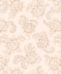 Obraz premium seamless pattern with flowers