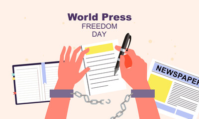 World press freedom day background
