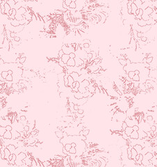 Obraz premium seamless floral background
