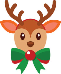 christmas-reindeer-bow