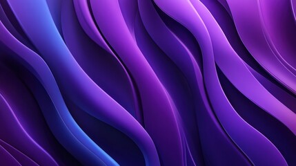 Fototapeta premium Abstract Purple and Blue Waves