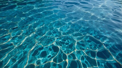 Obraz premium Underwater photography in a swimming pool