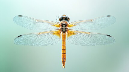 Dragonfly in Flight - A Detailed Look