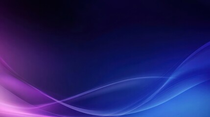 Naklejka premium Abstract Blue and Purple Waves