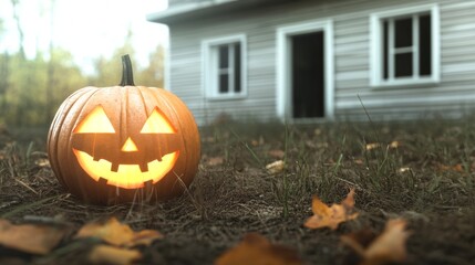 A Halloween party set in a post-apocalyptic wasteland glowing pumpkins amidst the ruins
