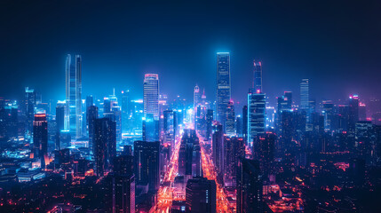 Fototapeta premium Abstract sci-fi style background image,Modern sci-fi science image