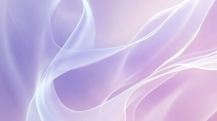 Abstract Purple and White Swirls