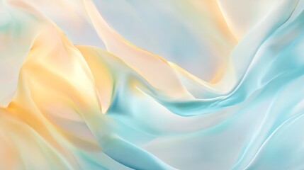 Obraz premium Abstract Blue and Yellow Fabric Texture