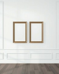 empty room with white wall and window