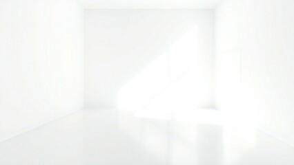 room with window and curtains