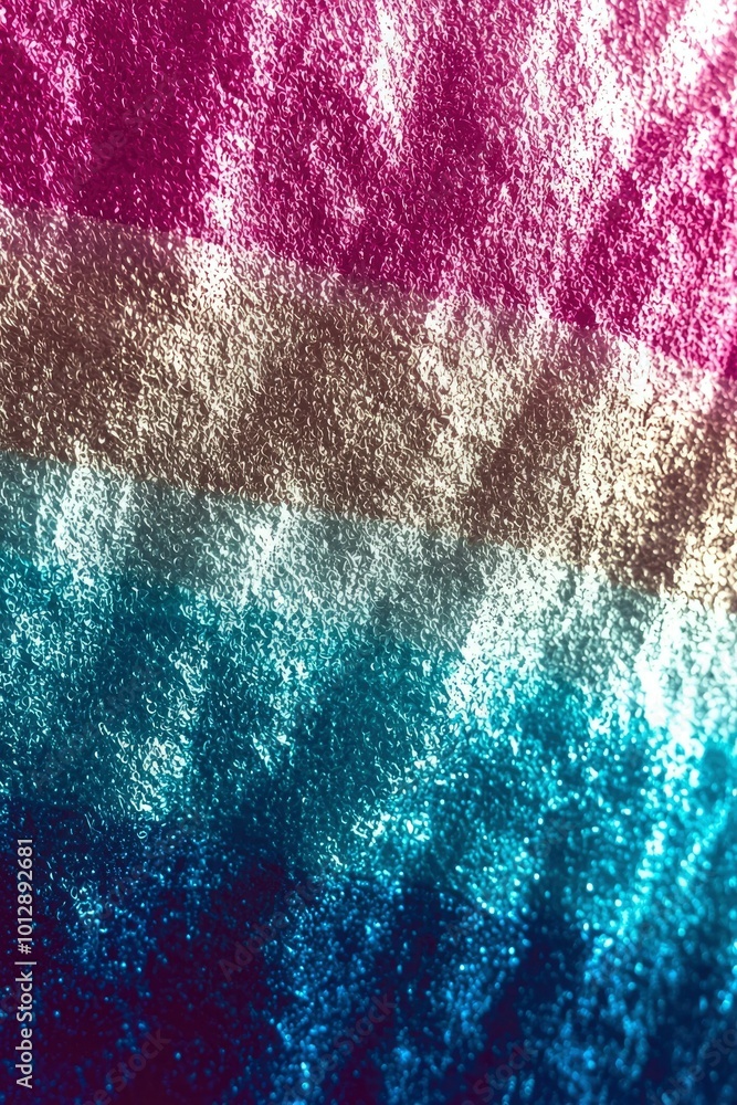 Poster abstract background with multicolored glitter and blurred pattern