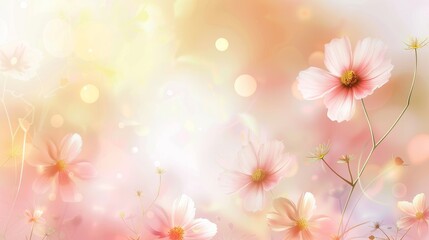 Pastel Garden of Lilac Dreams: An Ethereal Floral Backdrop for Spring