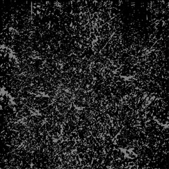 Black color stains cracked effect, wall texture grunge vector background. square illustration for design