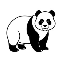 Kangaroo icon. Outline kangaroo vector icon for web design isolated on white background