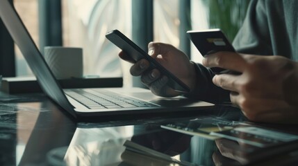 Fototapeta premium Online Shopping Experience