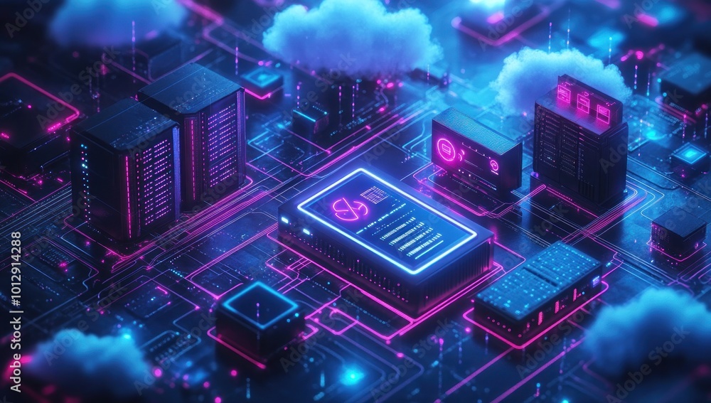 Poster cloud computing and data centers