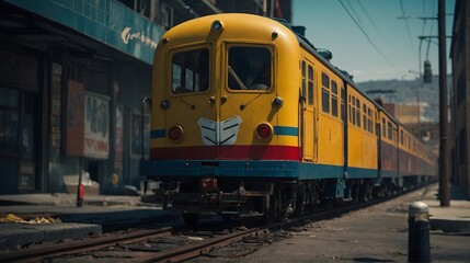 A friendly cartoon character exploring a botanical garden, fascinated by the beauty of various plants