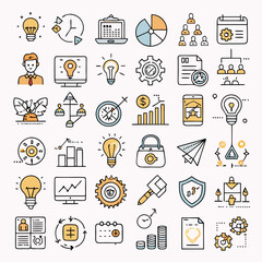 Ultimate Education and Learning Icon Set | Vector Illustrations for Creative Projects