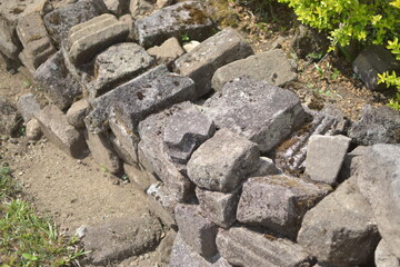 Shiva temple archaeological site on Mount Penanggungan