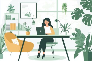 Minimalist Home Office Setup