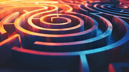 An abstract representation of choosing an optimal path among many, symbolizing strategic planning, risk management, and exploring new opportunities