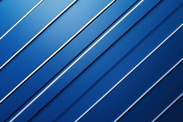 Diagonal White Lines on Deep Blue Background