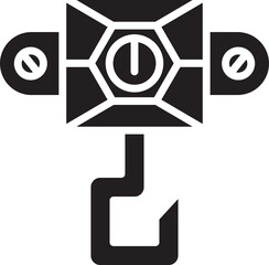 Industrial Crane Hook Icon