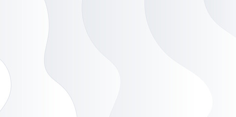 Abstract white and light gray wave modern soft luxury texture with smooth background