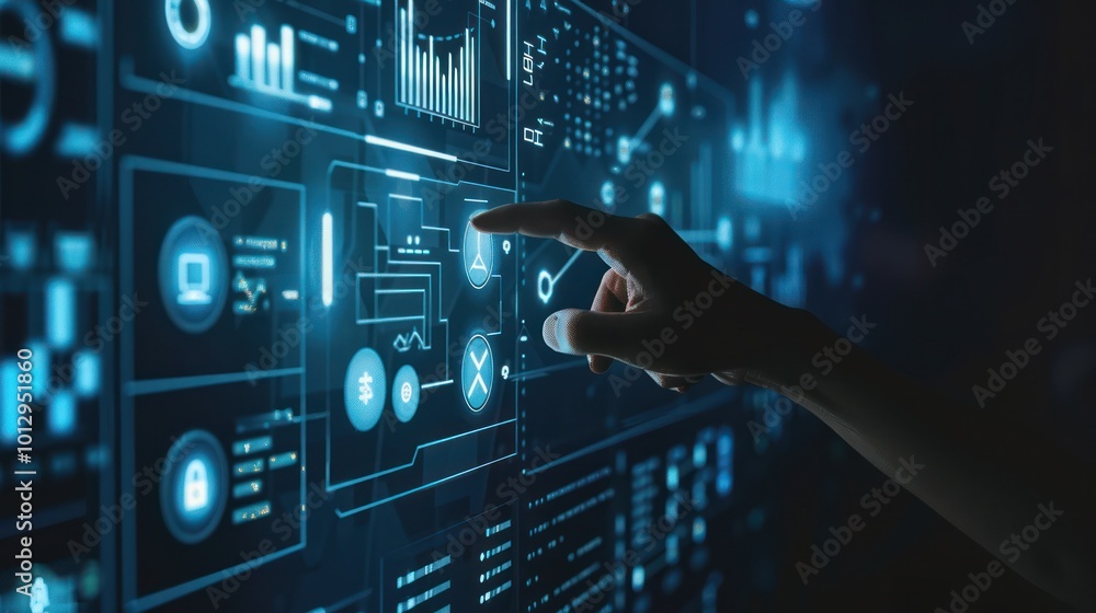 Poster digital interface interaction