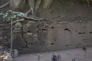 Gapura Lanang temple archaeological site on Mount Penanggungan