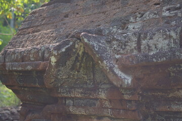 Gapura Lanang temple archaeological site on Mount Penanggungan