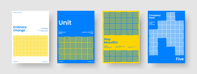 Naklejka premium Geometric Poster Design. Modern Banner Template. Isolated Background Layout. Report. Brochure. Flyer. Business Presentation. Book Cover. Brand Identity. Notebook. Magazine. Leaflet. Journal
