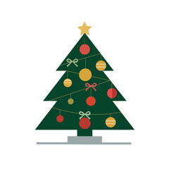 christmas tree vector