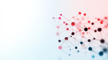A complex network graph with nodes representing data points and edges illustrating relationships.