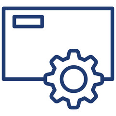 Human resources related icon set. Recruitment, office management and company structure line vector icons.