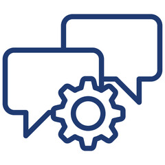 Human resources related icon set. Recruitment, office management and company structure line vector icons.