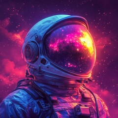 Astronaut portrait