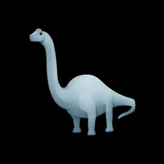 Naklejka premium Dinosaur Emoji