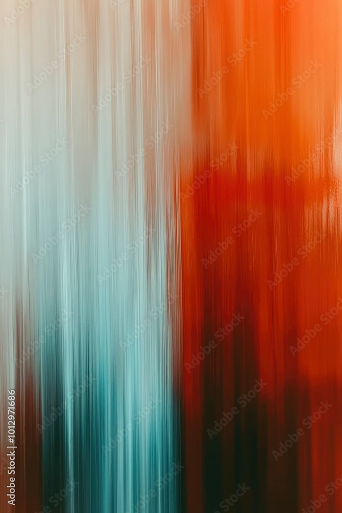 Poster abstract blurred background with vertical lines and color gradient