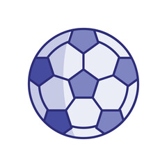 Fototapeta premium Football vector icon