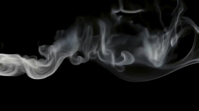 Slowly flowing cigarette smoke (can be played on loop)