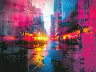 Motivation and inspiration with dynamic scenes, uplifting and empowering, Urban, Bright hues, Photograph, Positive energy